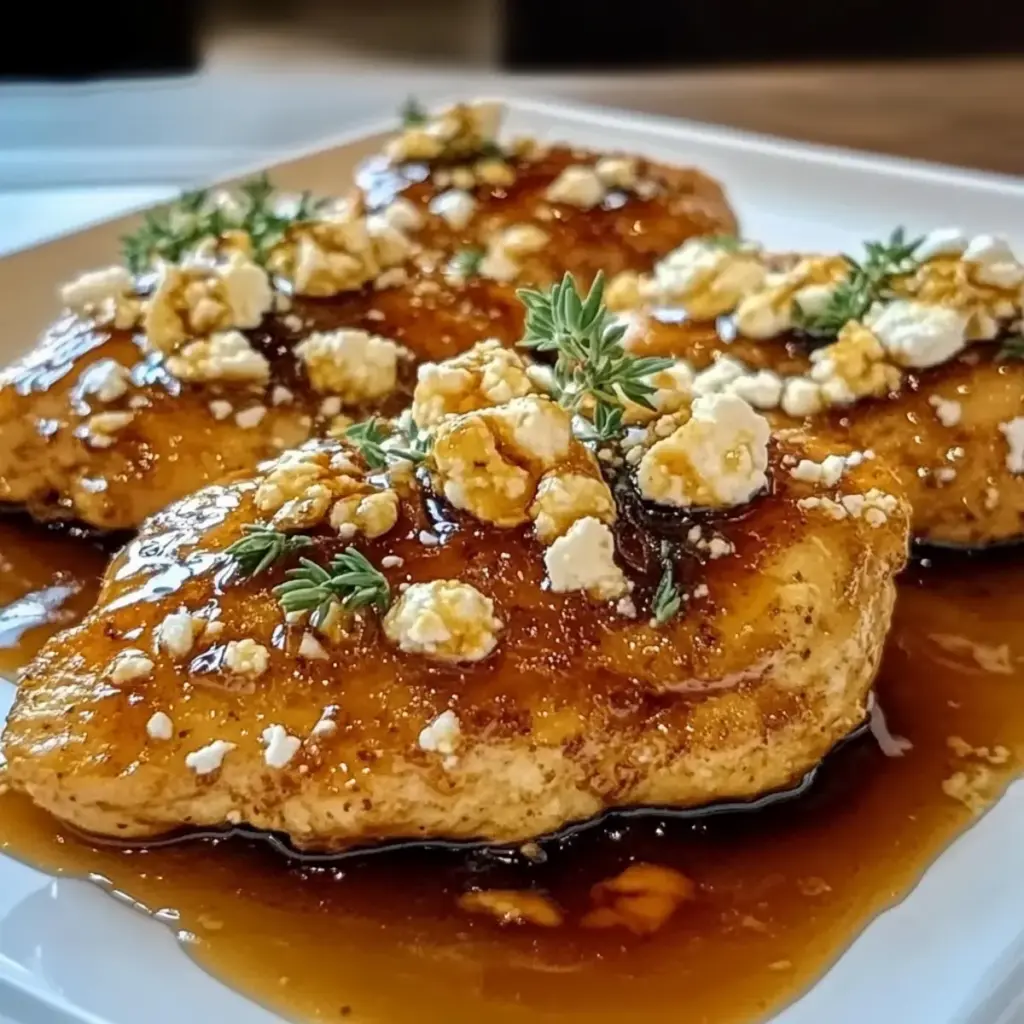 Hot Honey Infused Feta Chicken