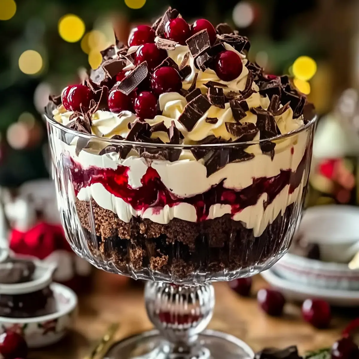 Irresistible Black Forest Trifle: Your Festive Holiday Delight