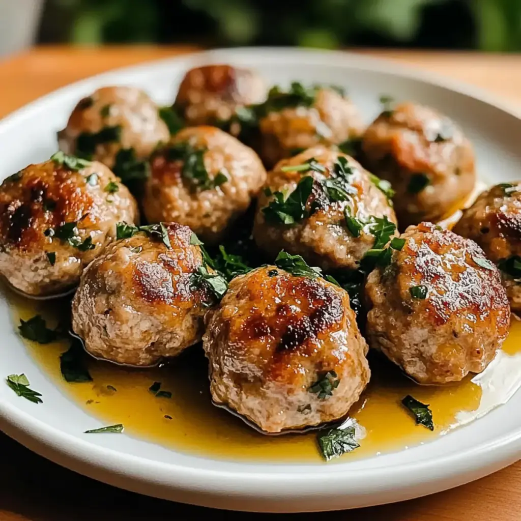 Oven-Baked Turkey Meatballs Healthy Dinner