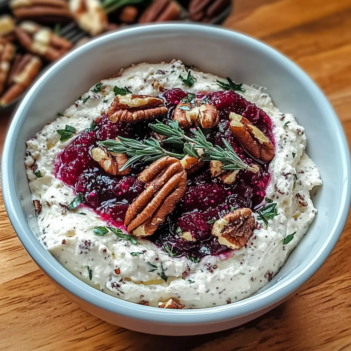 Cranberry Whipped Feta Dip: A Festive Flavor Explosion