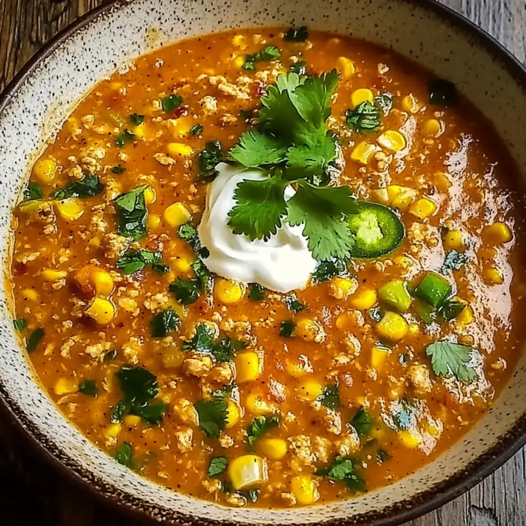Street Corn Chicken Chili Recipe