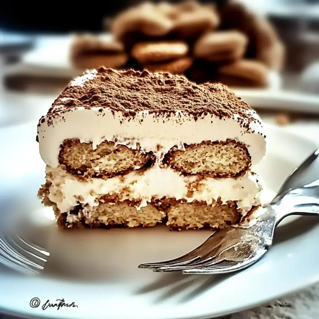 Gingerbread Tiramisu Dessert