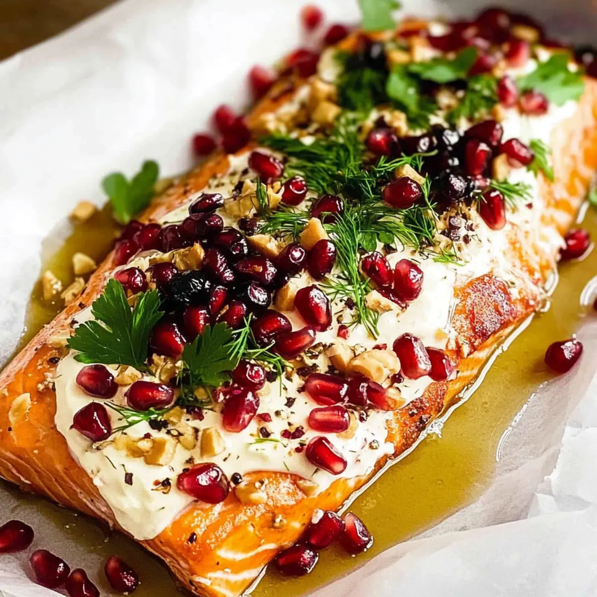 Christmas Baked Salmon