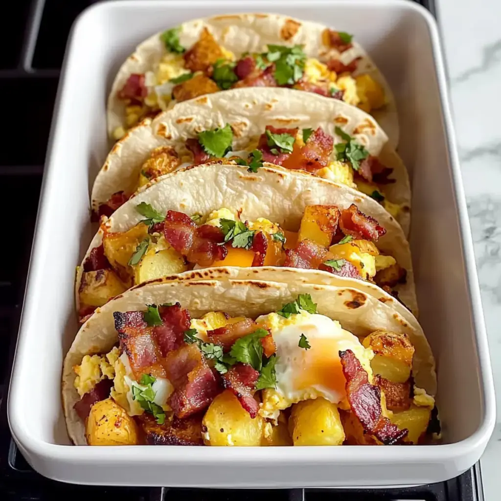 Baked Breakfast Tacos