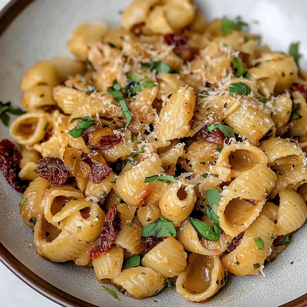 Vegan Caramelized Onion Pasta