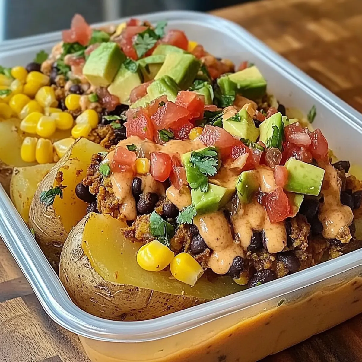 Loaded Potato Taco Bowl: A Cozy Dinner Delight