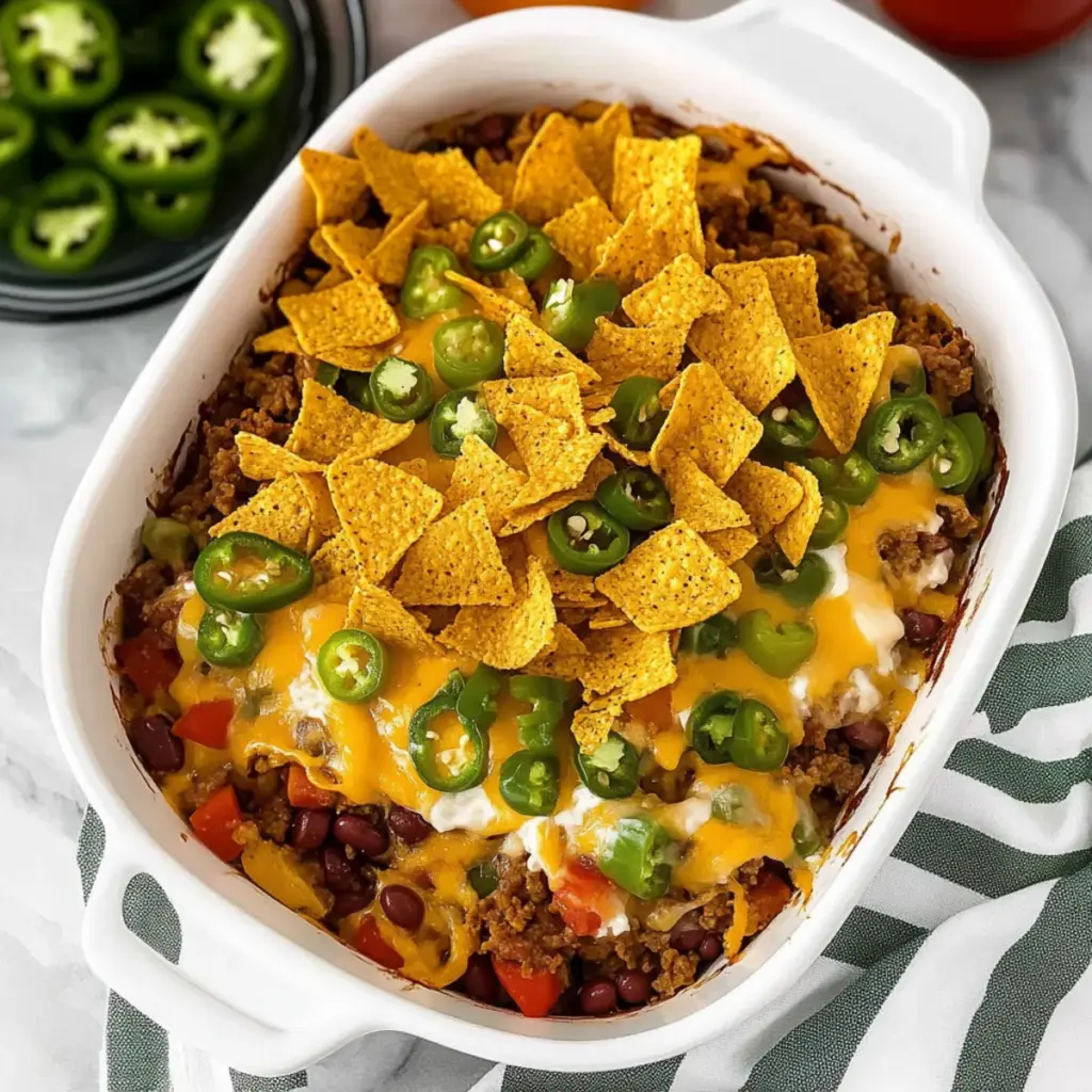 Taco Casserole with Fritos