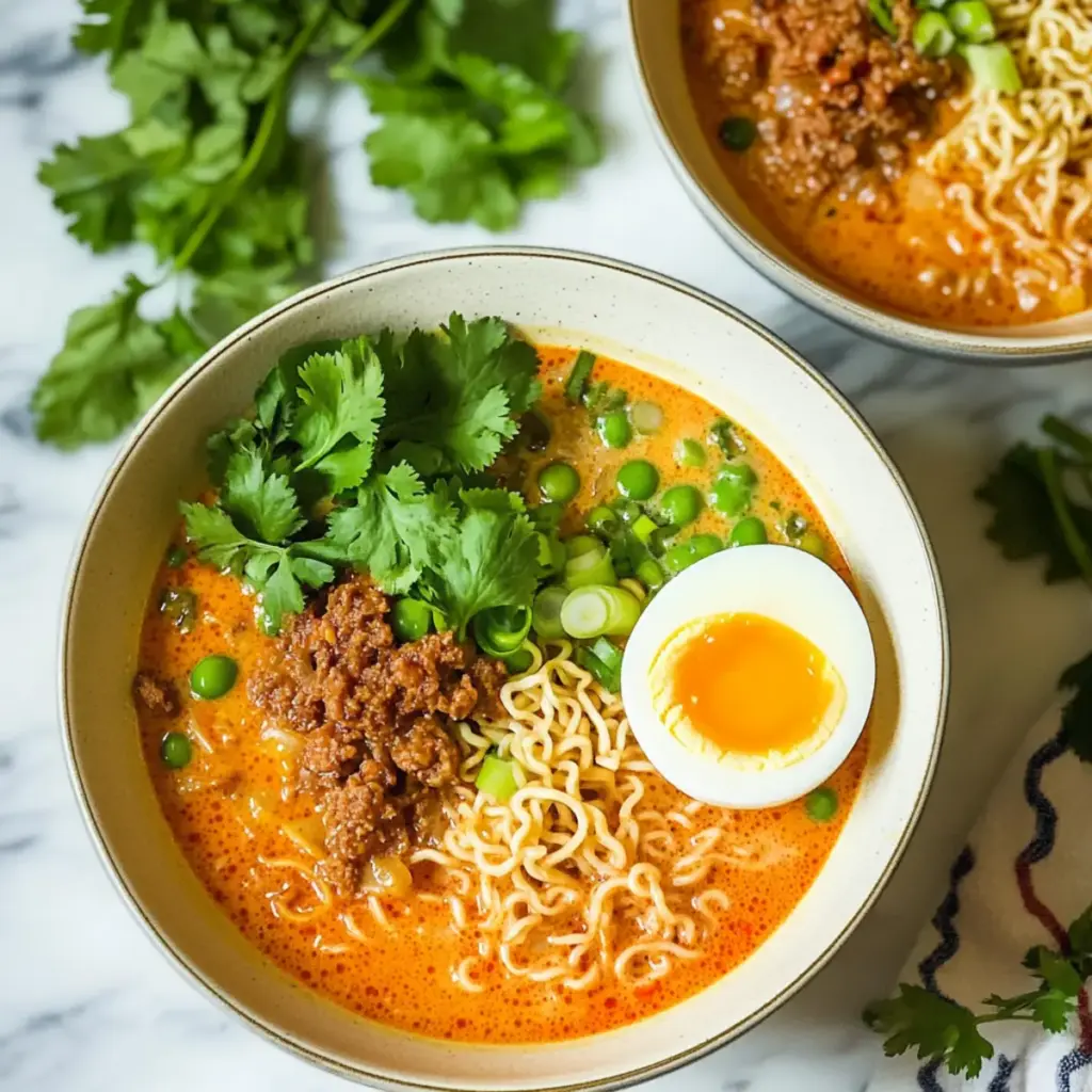 Thai Coconut Curry Ramen