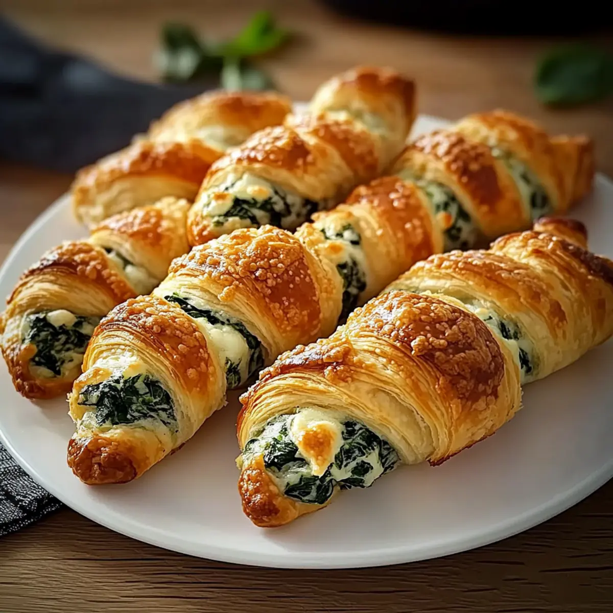 Parmesan and Spinach Cheese Twists