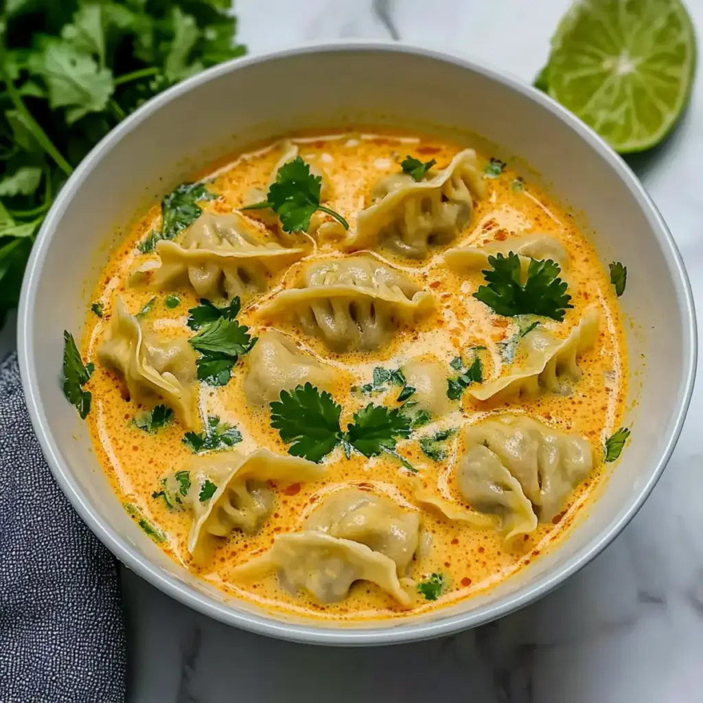 Curry Dumpling Soup