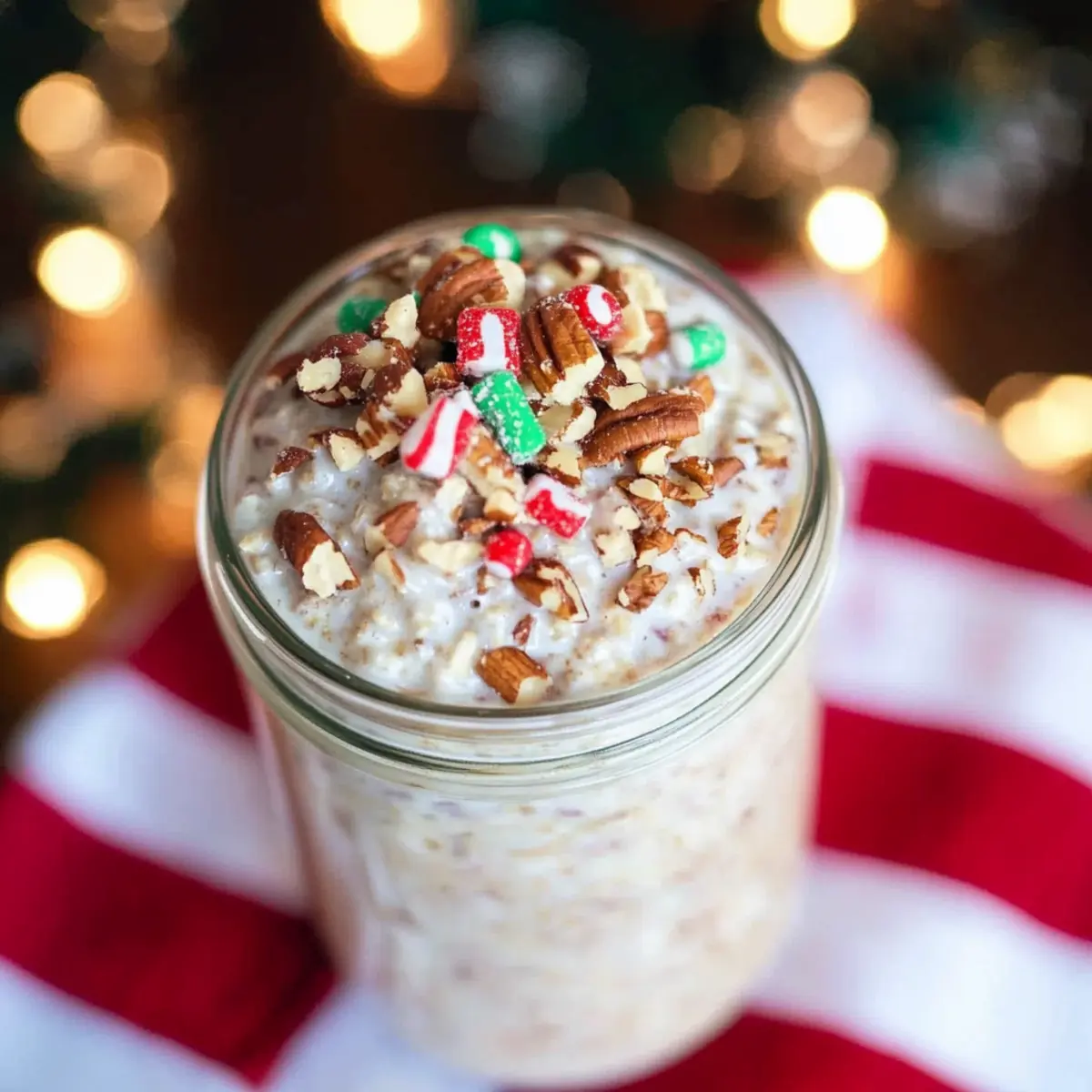Eggnog Overnight Oats Recipe