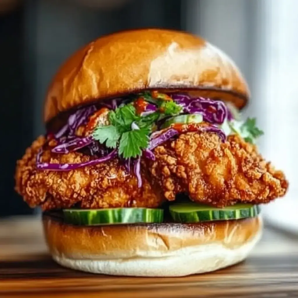 Thai Fried Chicken Sandwich