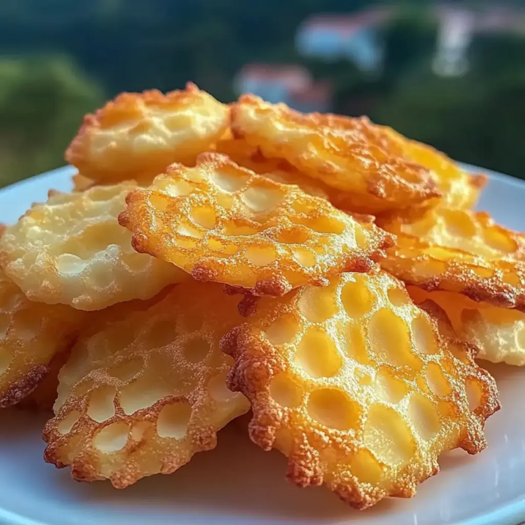 Crispy Cottage Cheese Chips