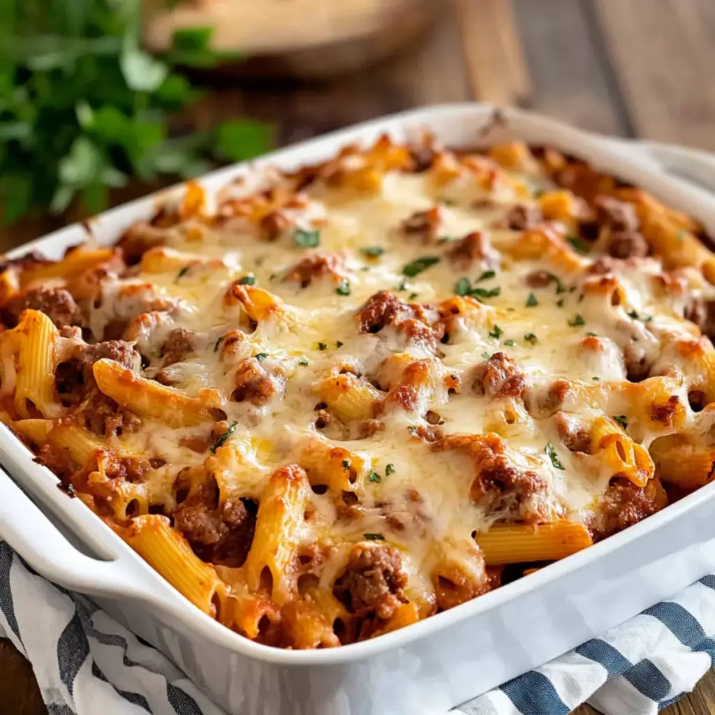 Italian Sausage Pasta Bake
