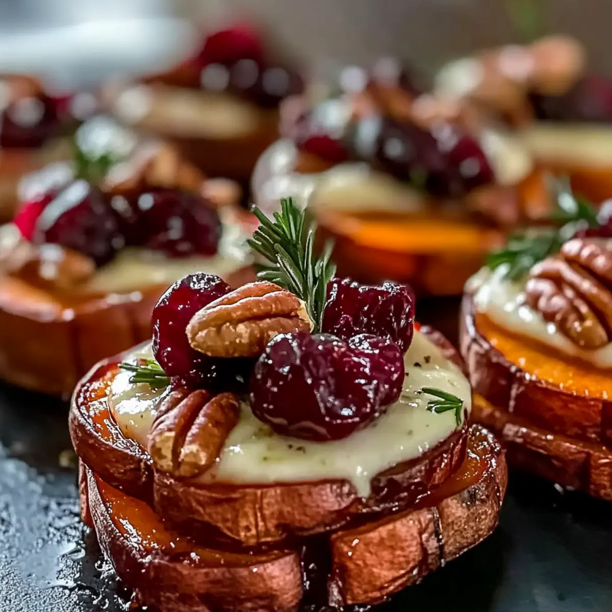 Sweet Potato Rounds with Brie: A Cozy Autumn Delight