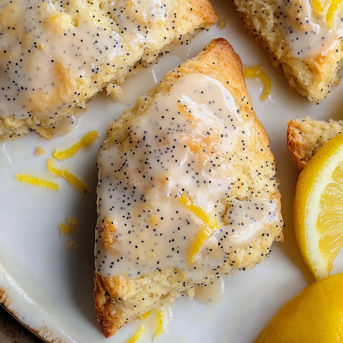 Gluten Free Lemon Scones
