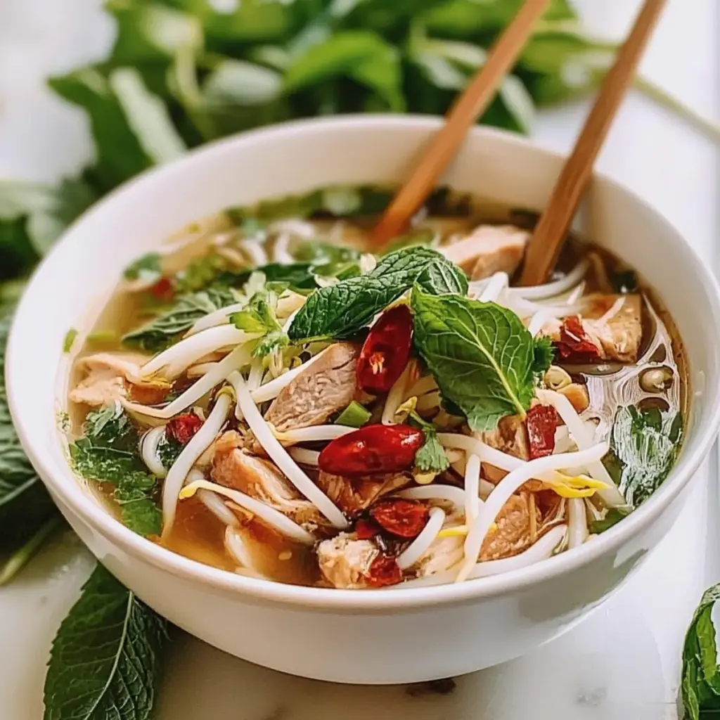 Quick Chicken Pho