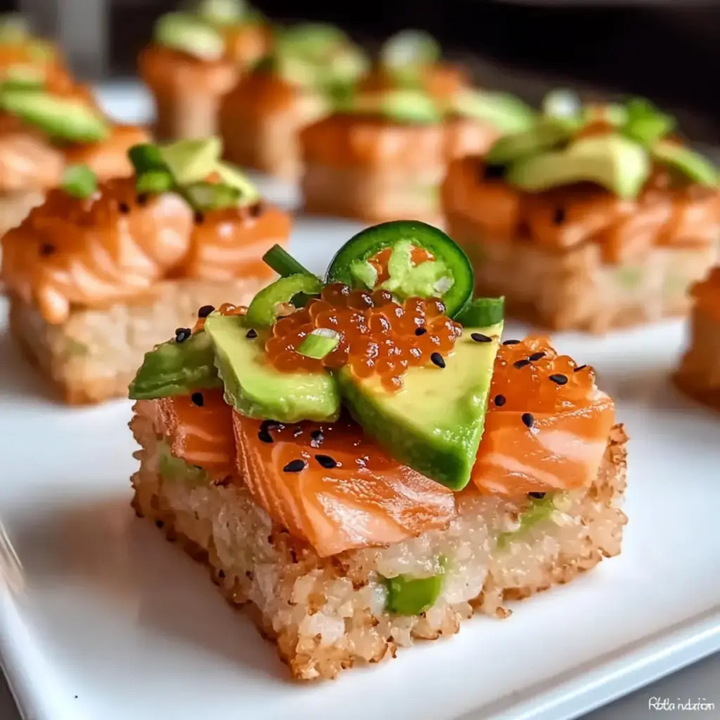 Salmon Crispy Rice