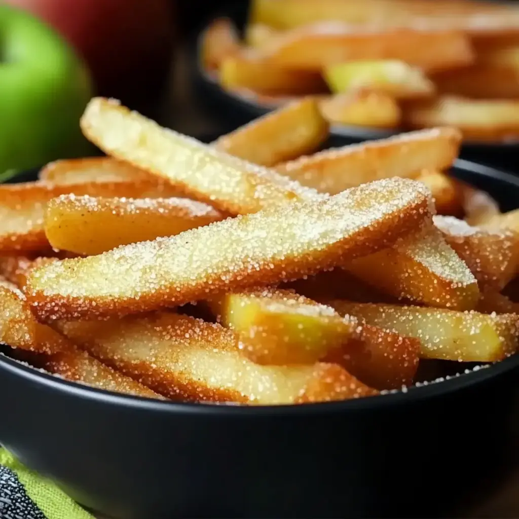 Crispy Air Fryer Apple Fries