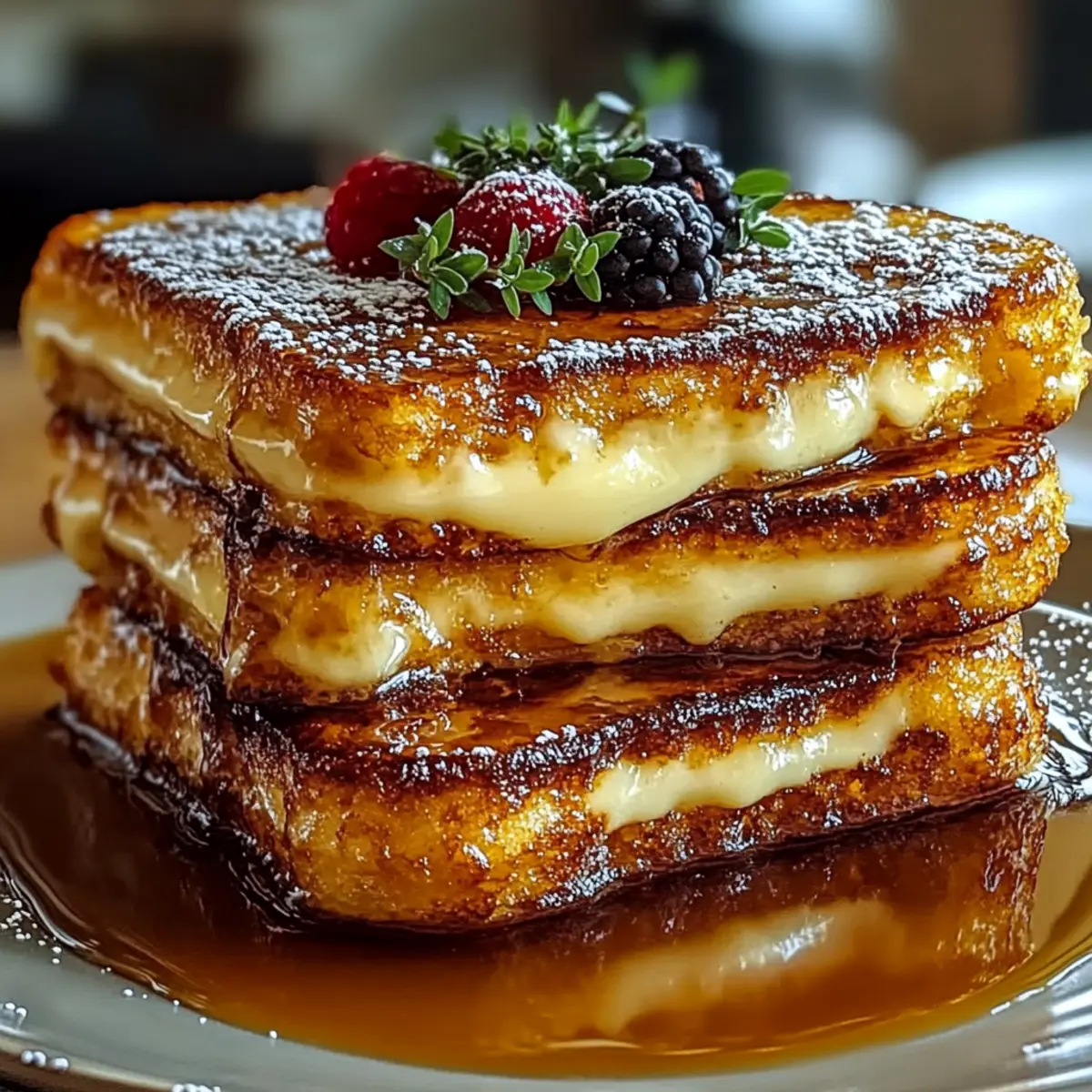 Crème Brûlée French Toast