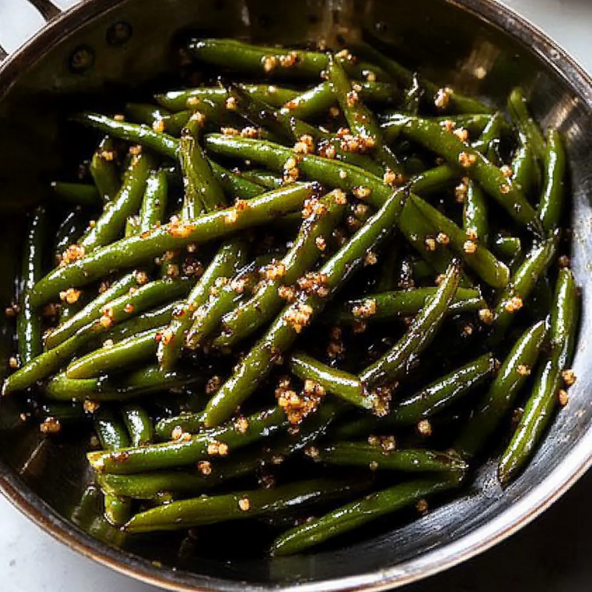 Green Beans With Benne and Sorghum