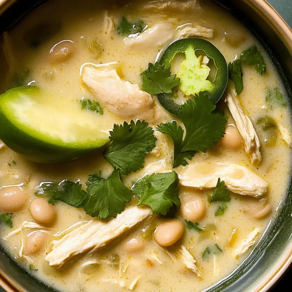Crock Pot White Chicken Chili