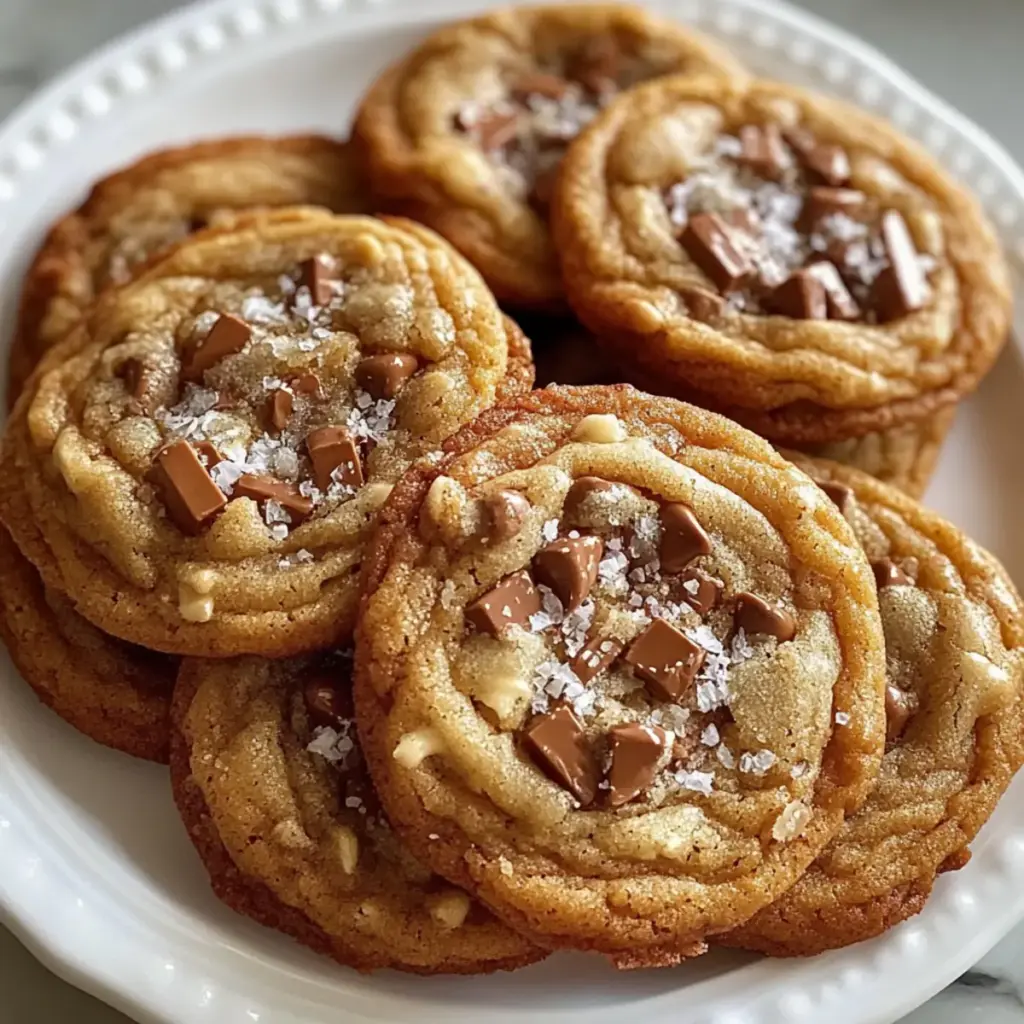 Brown Butter Toffee Cookies