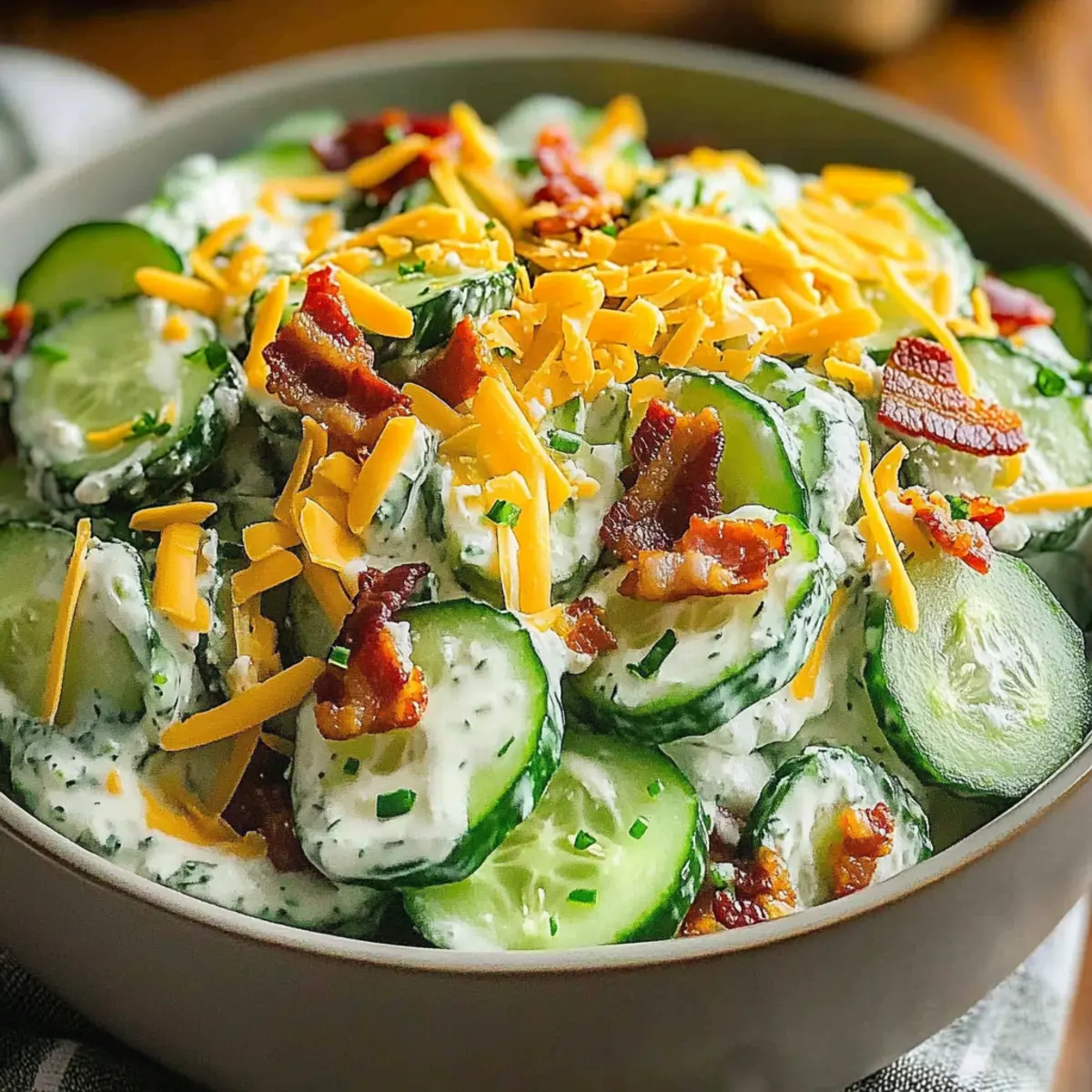 Crispy Easy Cucumber Ranch Crack Salad Ready in 10 Minutes