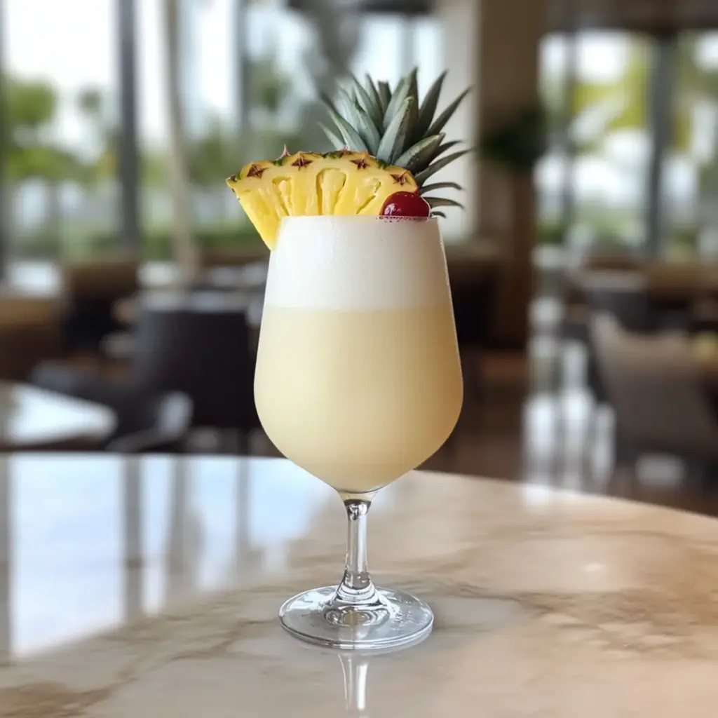 Piña Colada Mocktail
