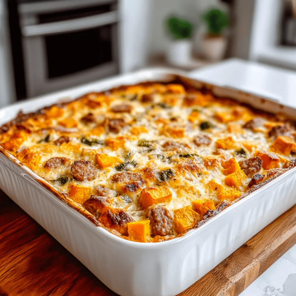 Sweet Potato Egg Casserole
