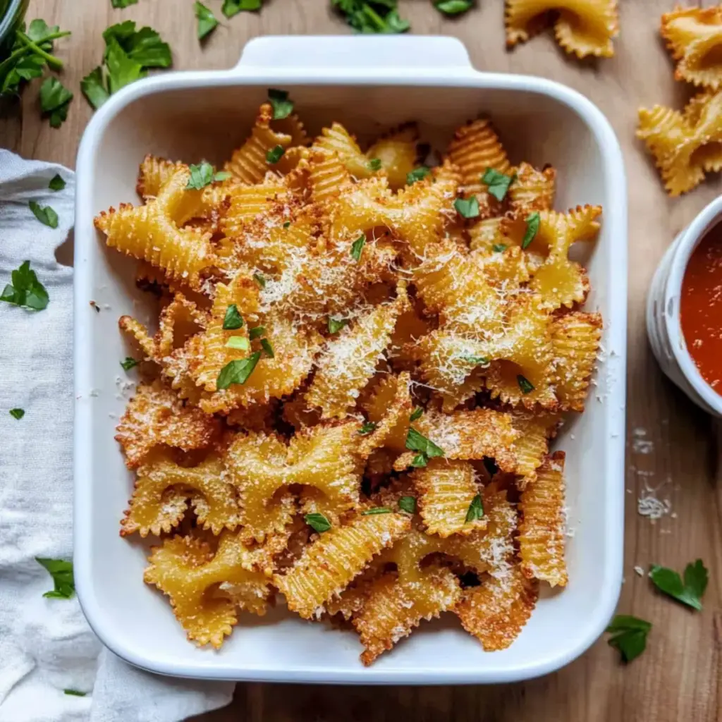 Air Fryer Pasta Chips