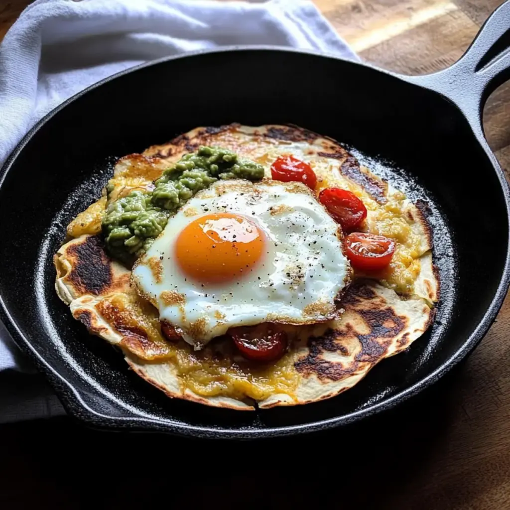 Fried Egg Quesadilla
