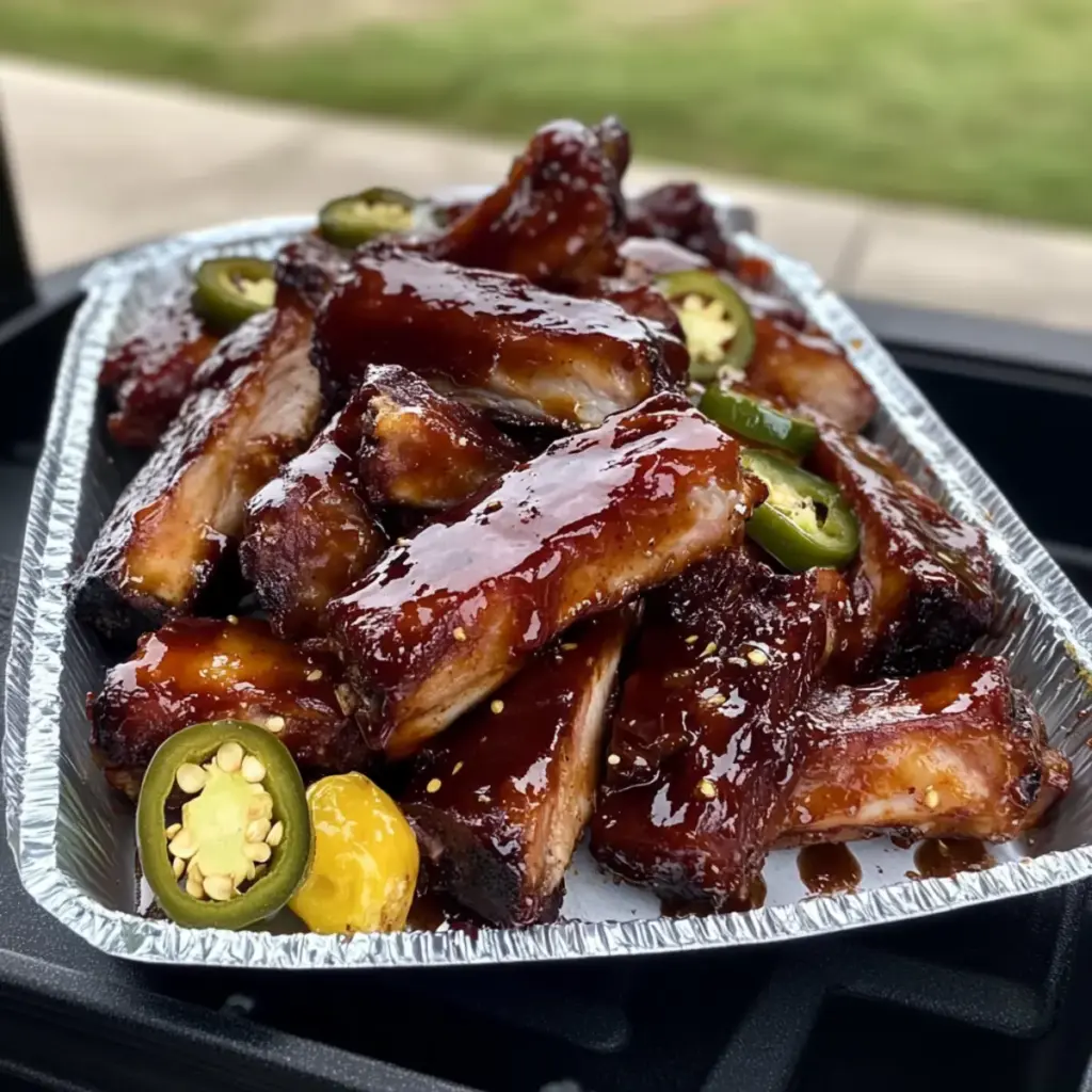 Honey Jalapeño Party Ribs