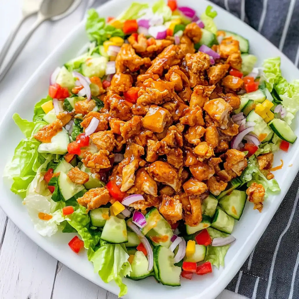 Honey Hot Chicken Salad