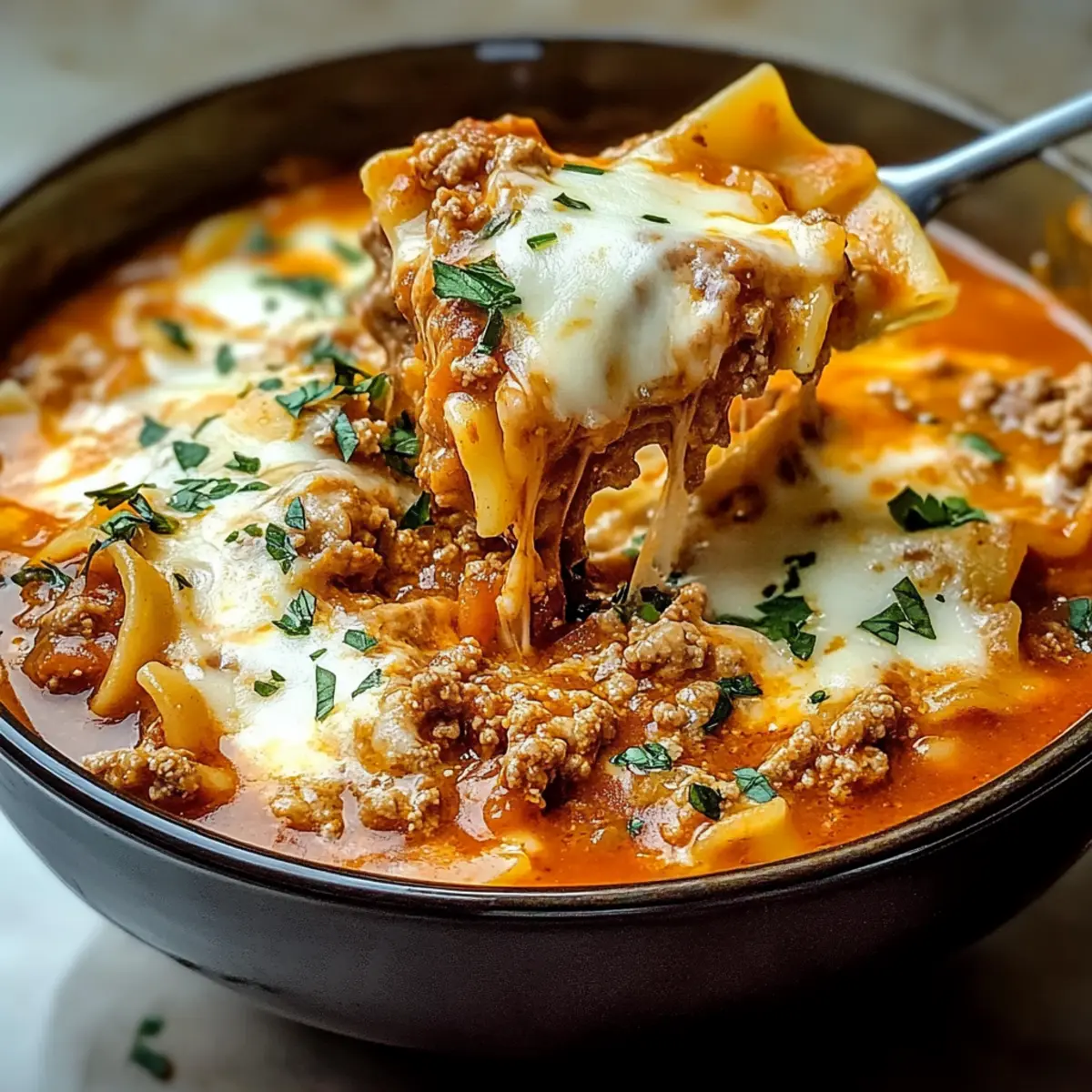 Lasagna Soup Recipe