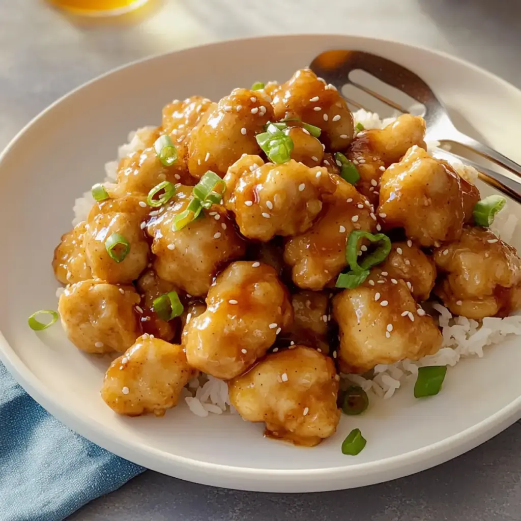 Air Fryer Orange Chicken
