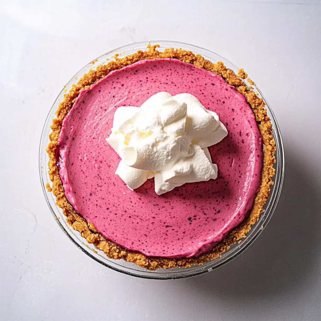 Cranberry Mousse Pie