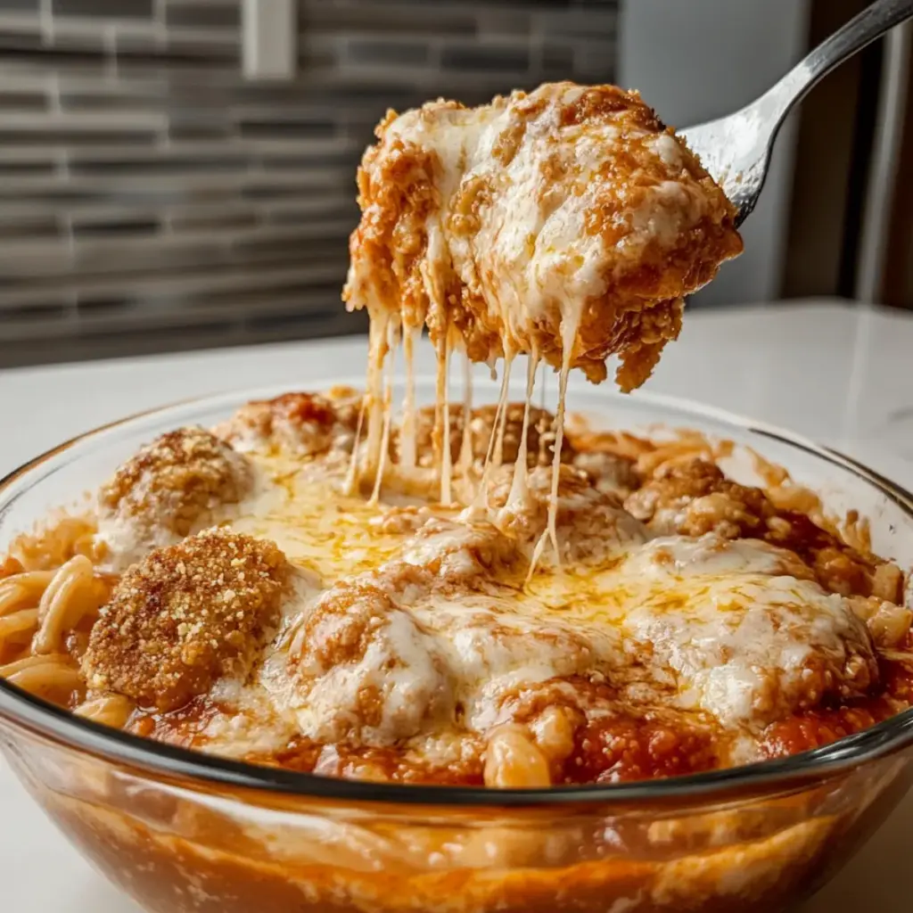 Cottage Cheese Chicken Parm Bowl