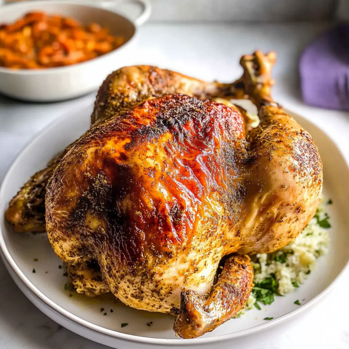 Savory Air Fryer Whole Chicken: Crispy Joy in Every Bite