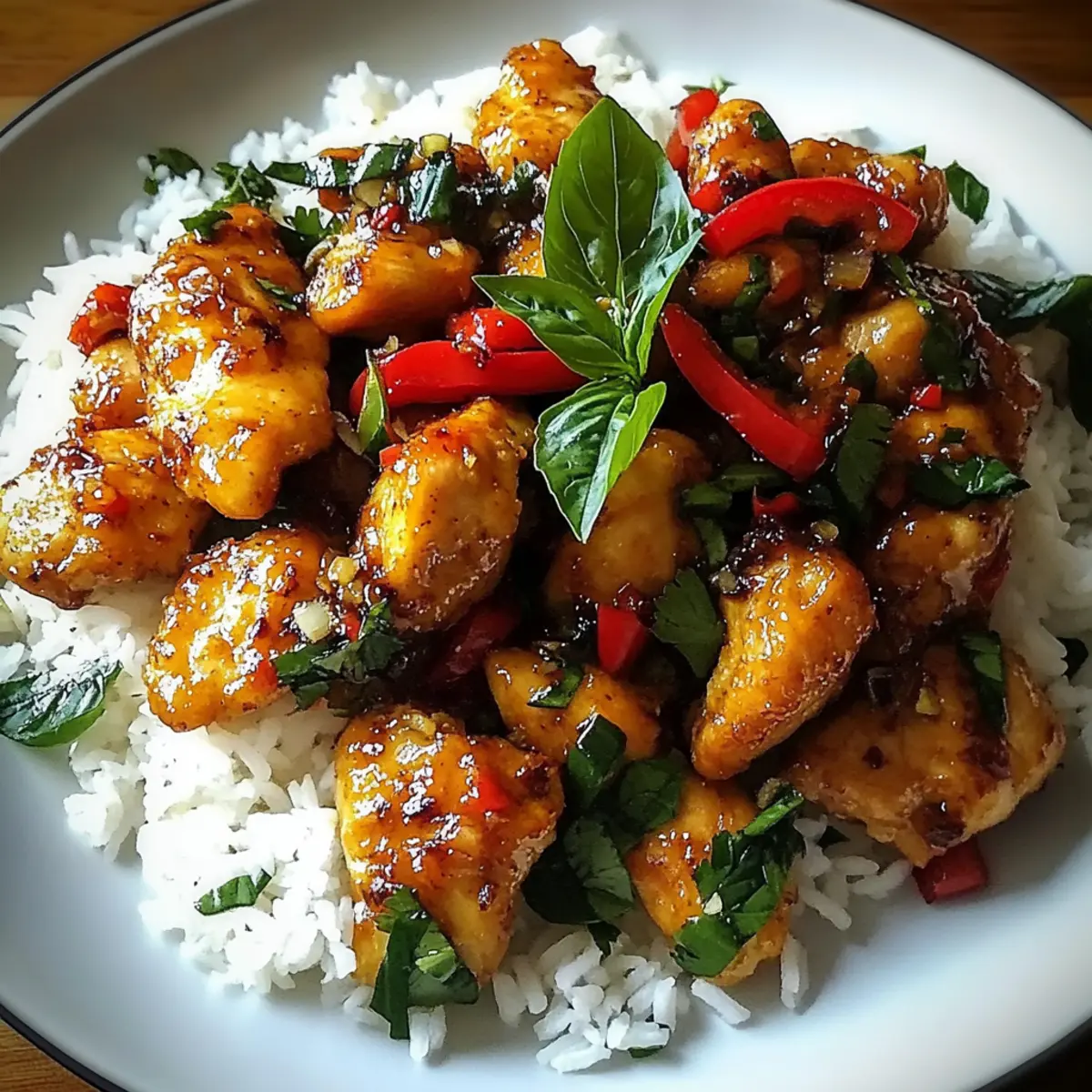 Sweet And Spicy Thai Chicken