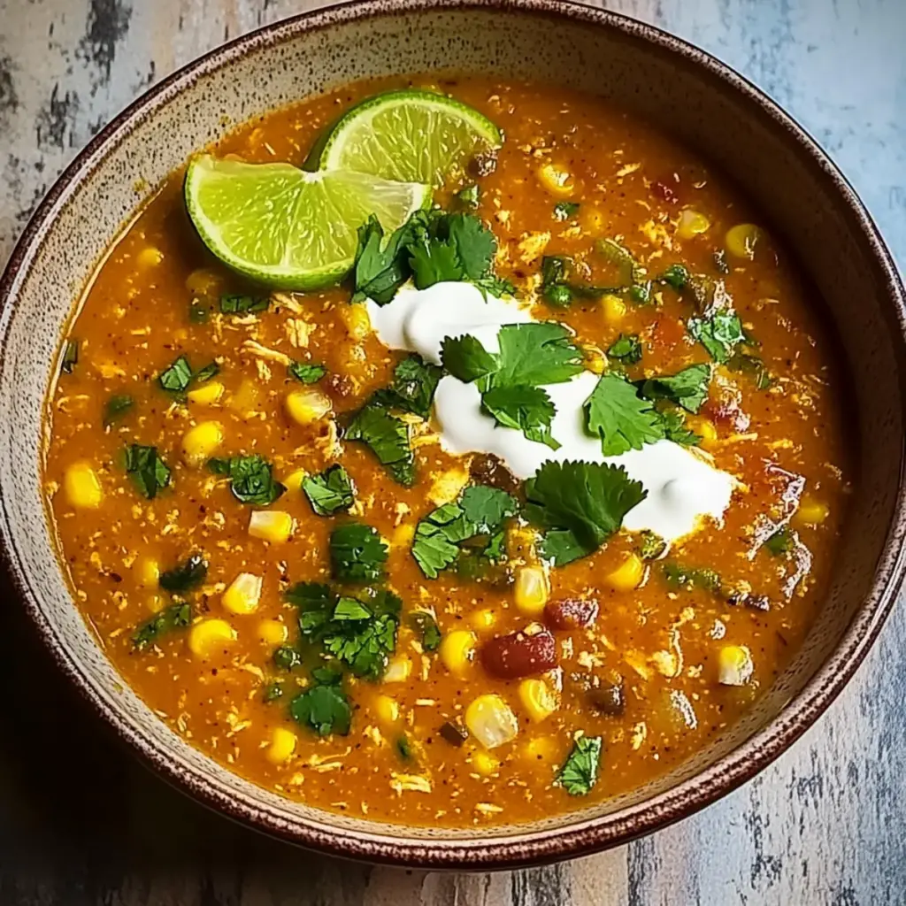 Street Corn Chicken Chili Recipe