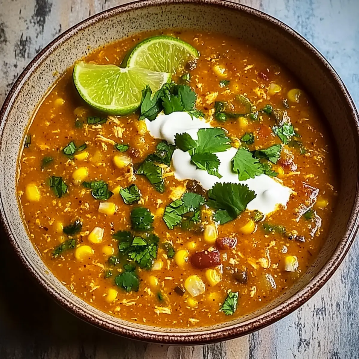 Street Corn Chicken Chili Recipe