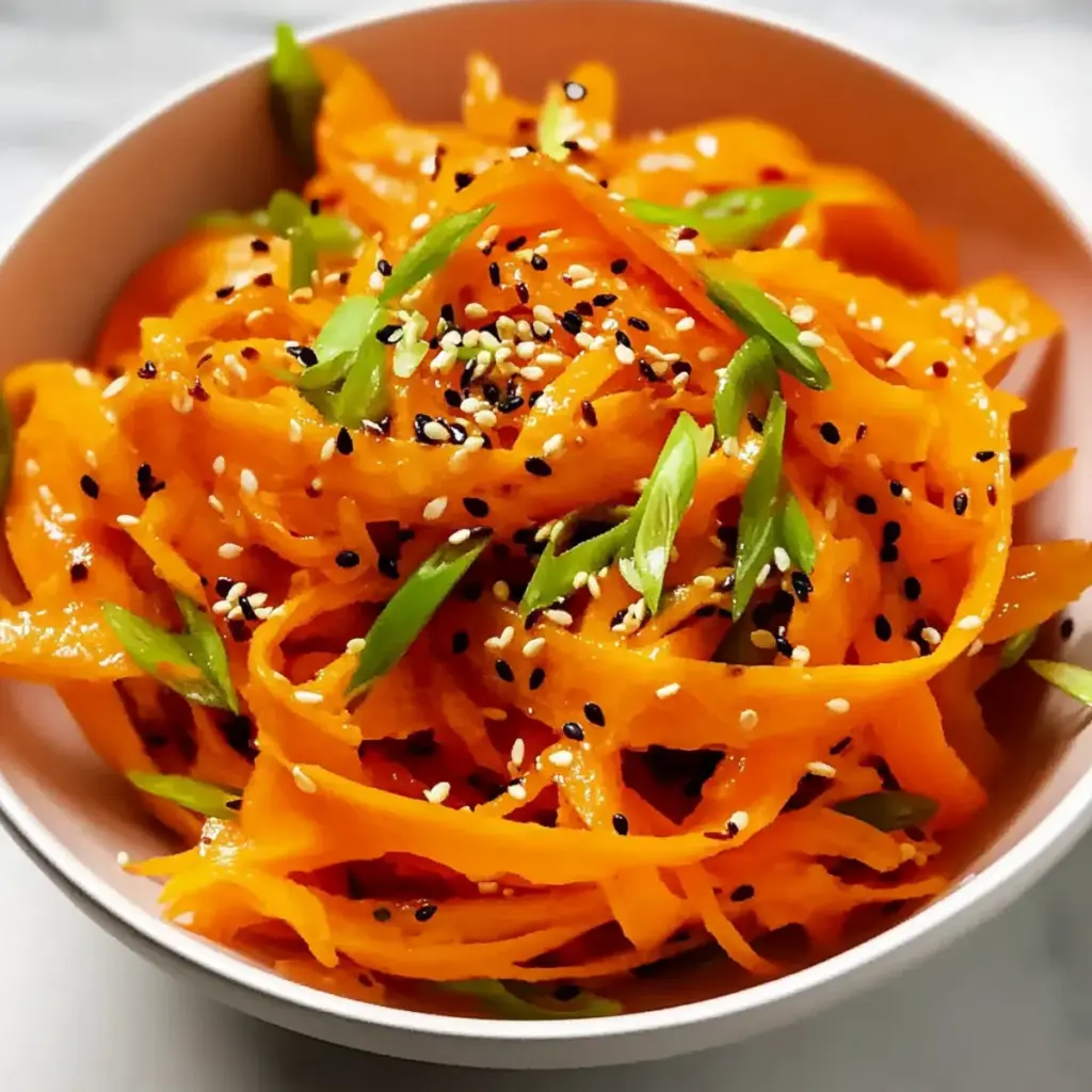 Asian Raw Carrot Salad