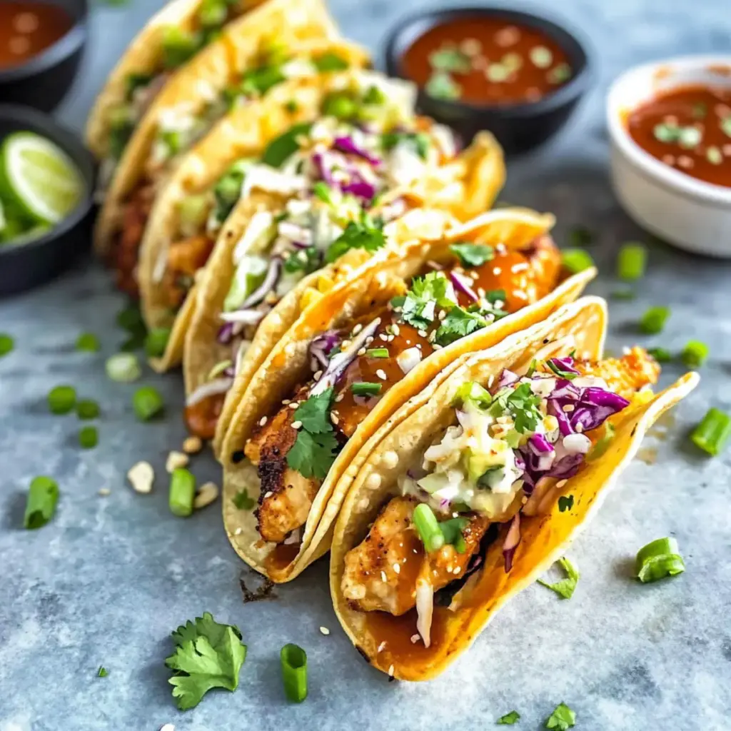 Applebee’s Chicken Wonton Tacos