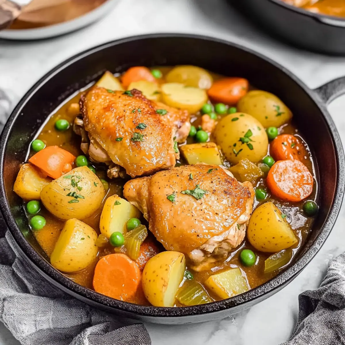 Dutch Oven Chicken Stew