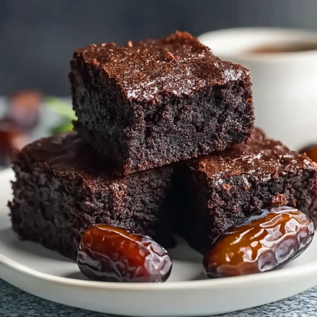 Healthy Date Brownies