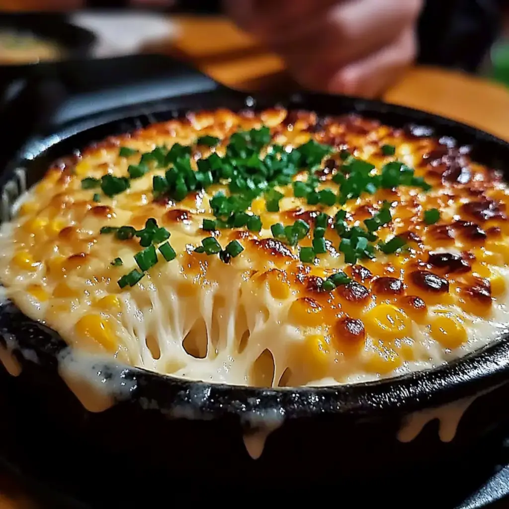 Korean Corn Cheese Dish