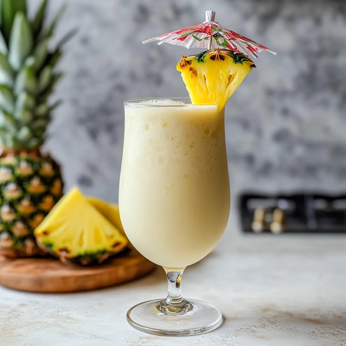 Piña Colada Mocktail