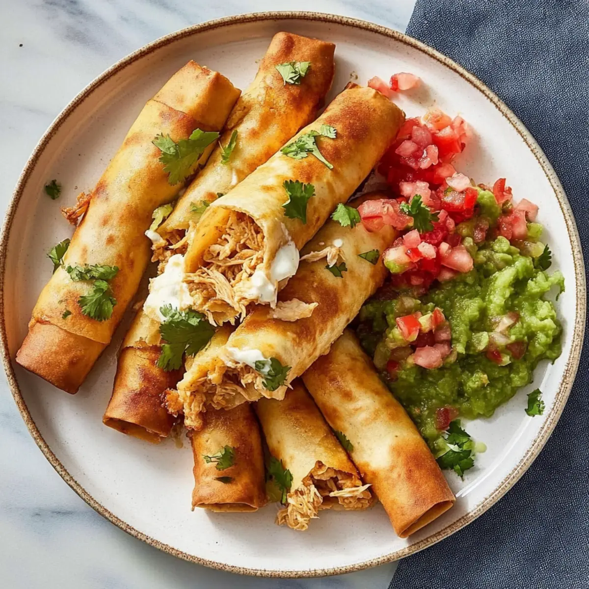 Chicken Flautas