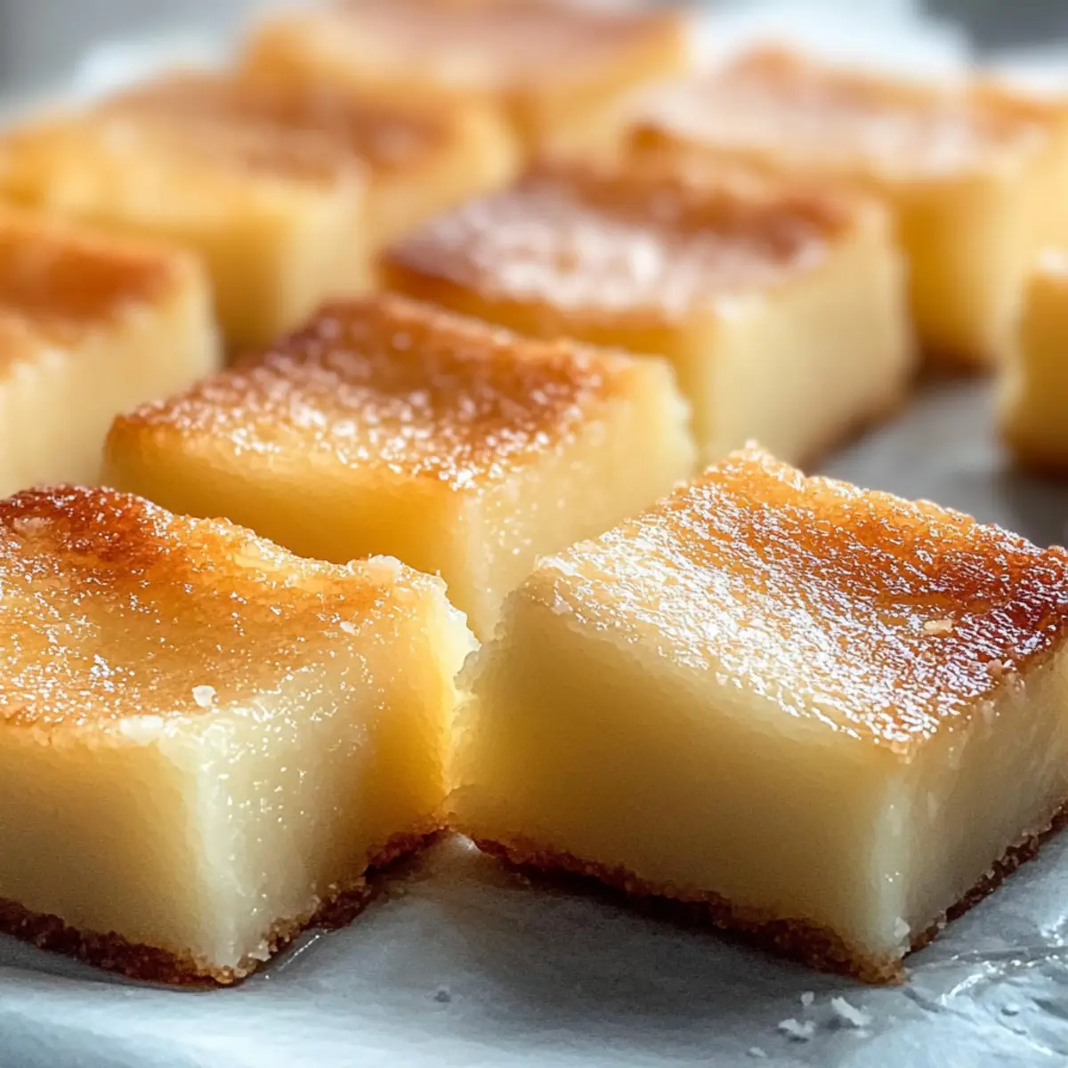 Hawaiian Butter Mochi: A Chewy Slice of Paradise